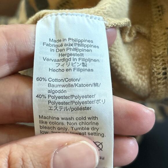 Crewcuts J Crew Girls 4T Dress Leopard Animal Print Ruffle Long Sleeve - Picture 6 of 7